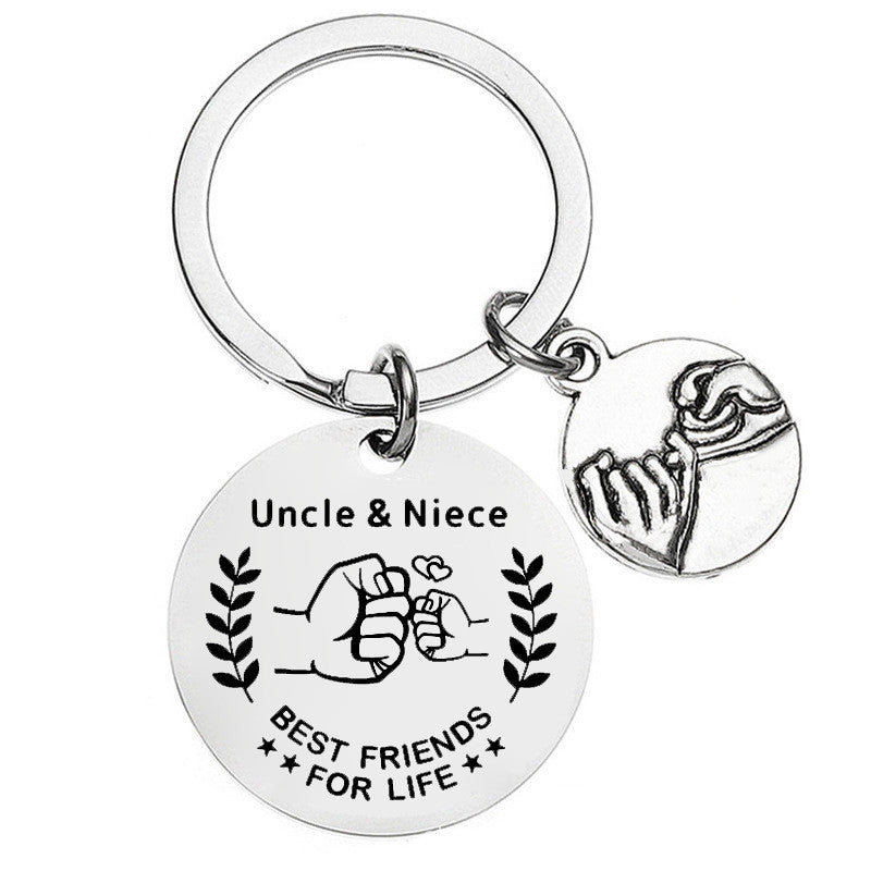 Wholesale Holiday Gifts for Loved Ones Stainless Steel Keychains